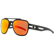GATORZ STARK - MATTE BLACKOUT - SMOKED POLARIZED - SUNBURST MIRROR