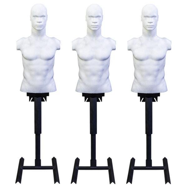 RUBBER DUMMIE EP TRIPLE PACK With Armored Base