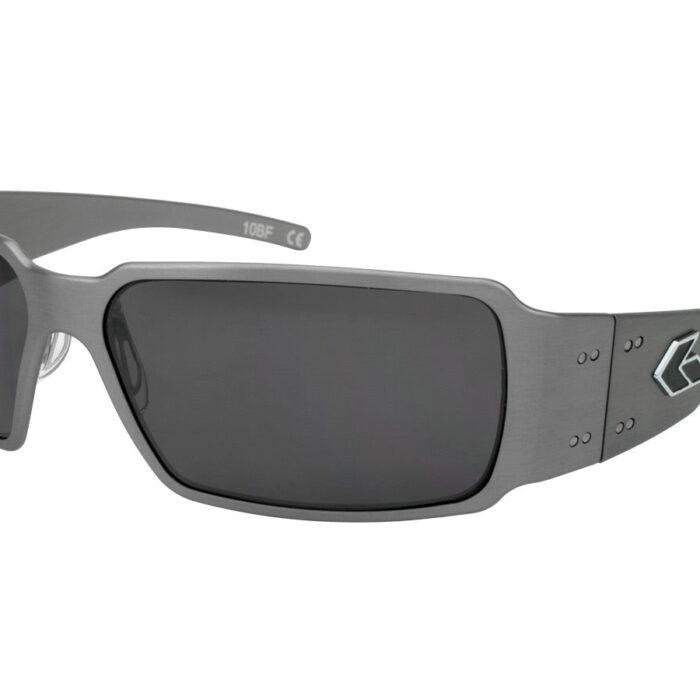 GATORZ BOXSTER - GUN METAL - SMOKED POLARIZED LENS
