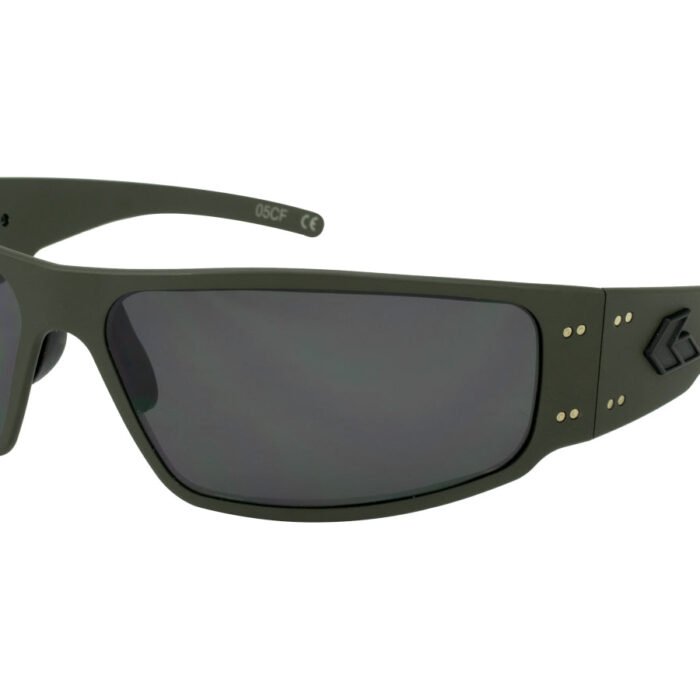 GATORZ MAGNUM 2.0 (ASIAN FIT) - OD GREEN CERAKOTE - SMOKE POLARIZED LENS