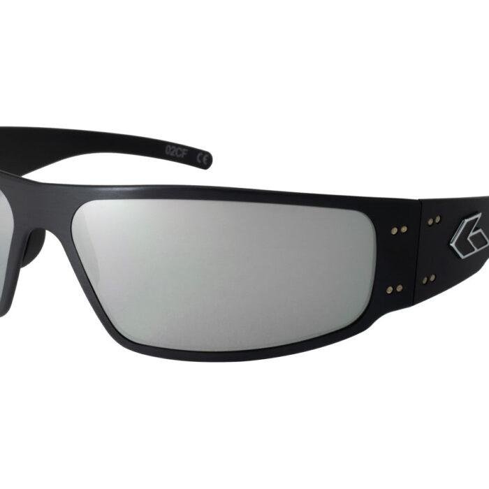 GATORZ MAGNUM - BLACK - SMOKED W/ CHROME LENS