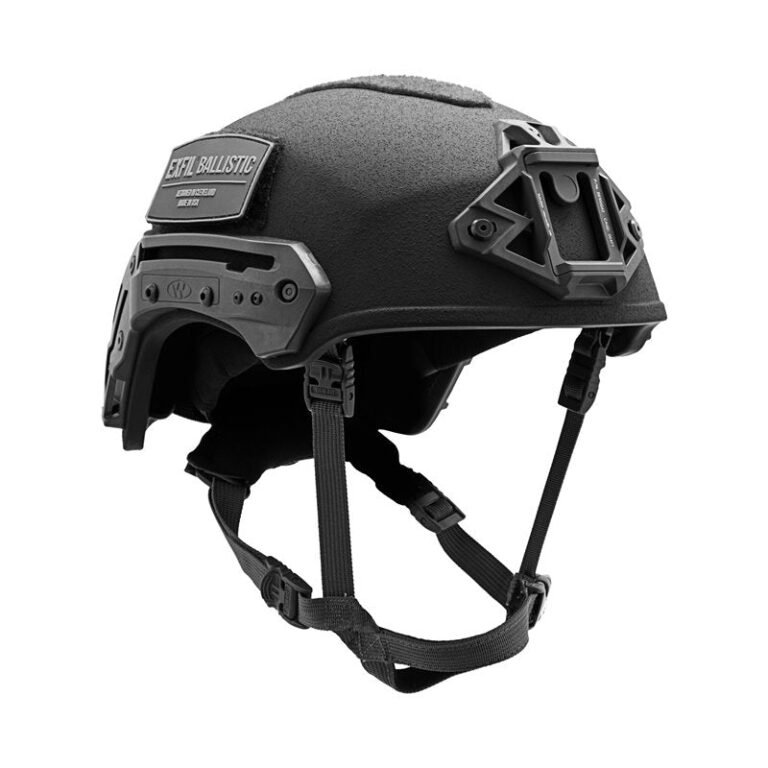TEAM WENDY EXFIL BALLISTIC: BLACK - SIZE 2 XL w/ New Upgraded RAIL 3.0 - LED (Left Eye Dominant) RETENTION