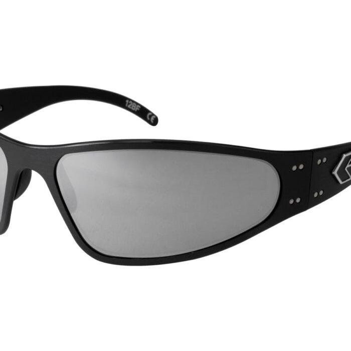 GATORZ WRAPTOR - BLACK - SMOKED W/ CHROME LENS