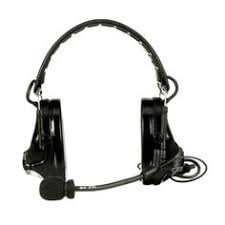 (Not on PS) 3M™ PELTOR™ SwatTac VI NIB Headset, Dual Lead, Black